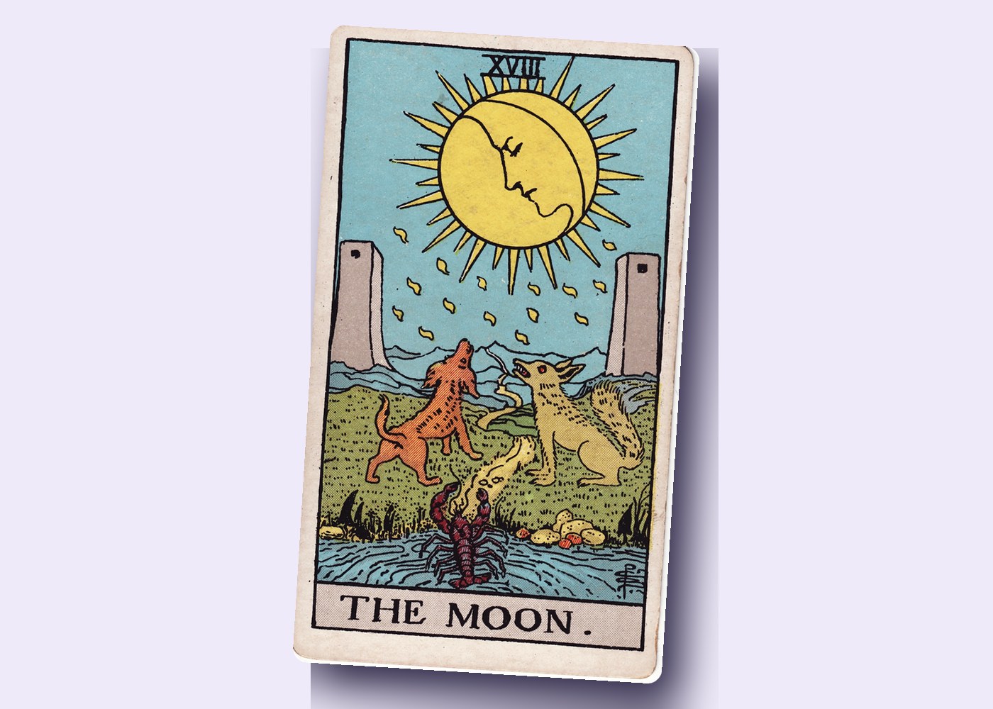 MOONSENSE — The Moon tarot card